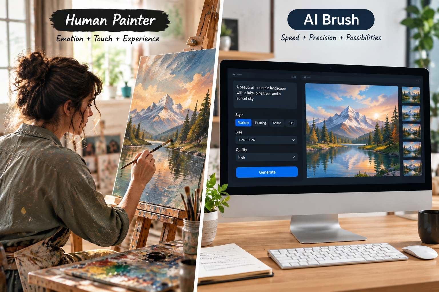 AI vs Human Creativity: Where's the Line?